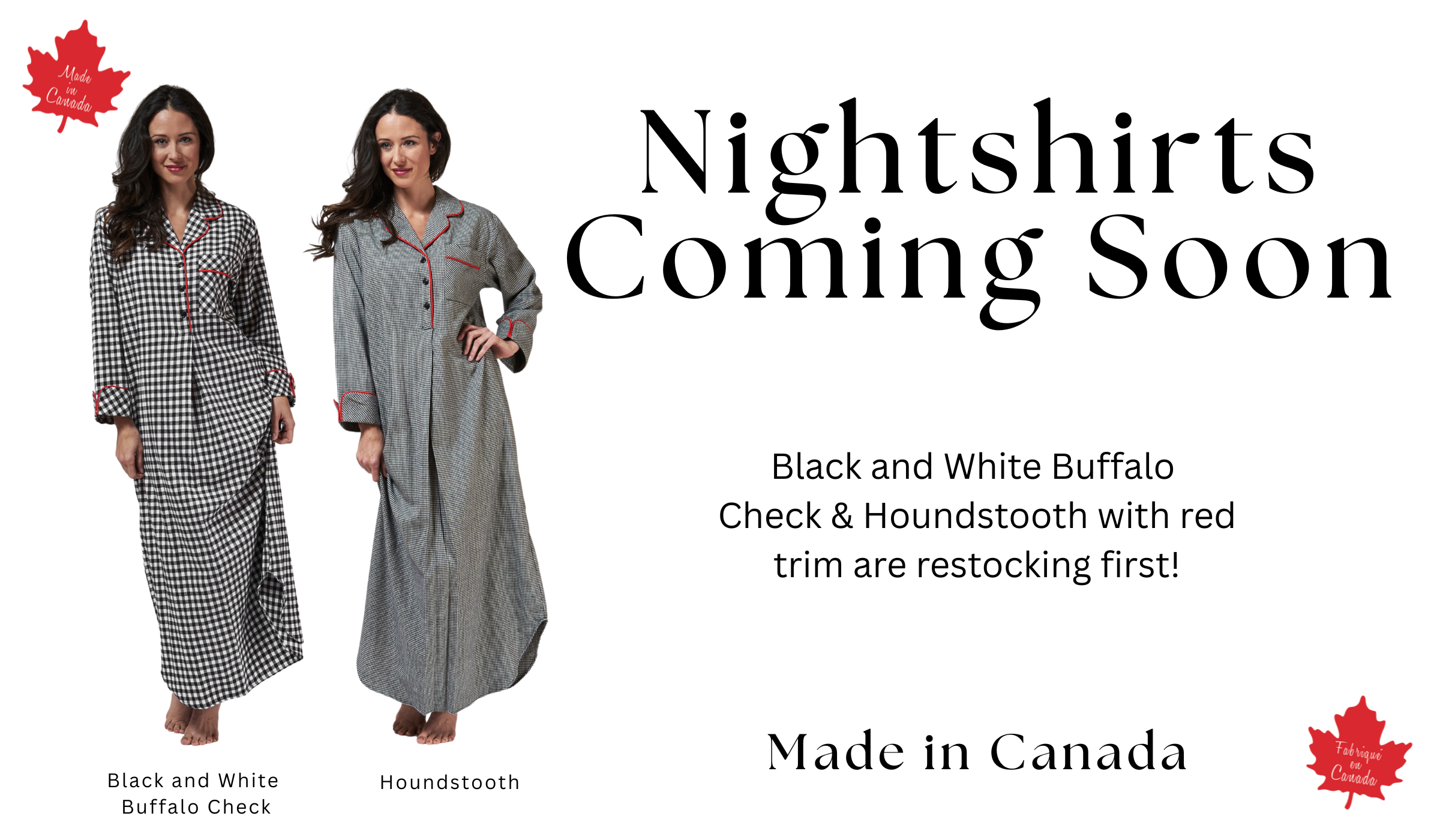 LONG FLANNEL NIGHTSHIRTS
