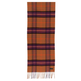 Classic Cashmink Plaid Scarf in Cafe Plum