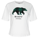 Ladies Green Bear T-Shirt Banff