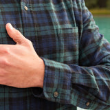 812 Black Watch Men's Flannel Shirt