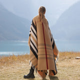 Blanket Throw in Camel