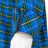 1003 / Woman's Long Flannel Nightshirt / Mini Nova Scotia Tartan