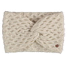 Cabel Knit Headband Off White