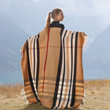Blanket Throw in Camel