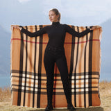 Blanket Throw in Camel