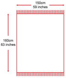 Blanket Throw in Classic Red