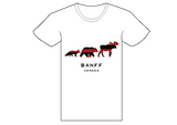 White Banff 3 Animal T-Shirt