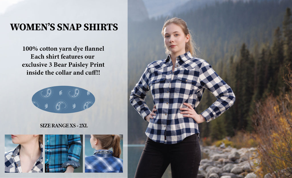 WOMEN'S SNAP SHIRTS