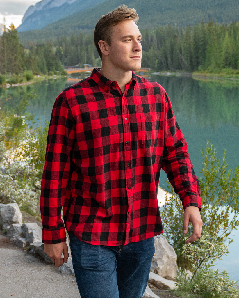 Buffalo clearance plaid collar