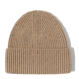 100% Wool Confetti Beanie - Camel