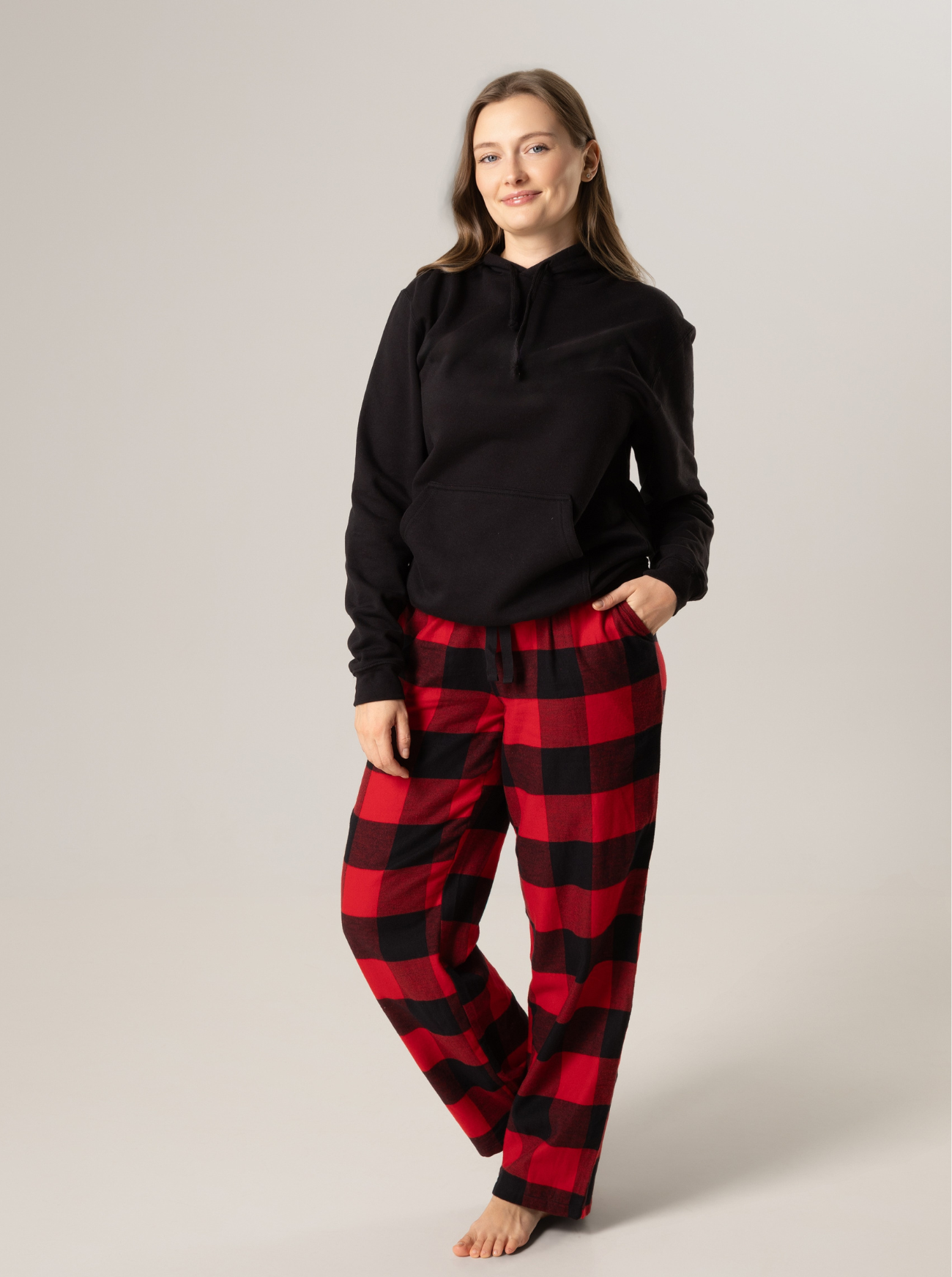 Adults Black Unisex Hoodie