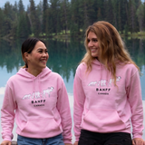 Adults Pink 3 Animals with Banff Hoodie