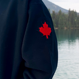 Full Zip Hoody In Black