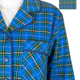1001 / Woman's Knee Length Flannel Nightshirt / Nova Scotia Tartan