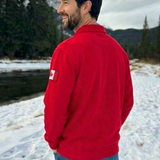 3 Button Polo In Red