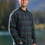 412 Men's Black Watch Tartan Flannel Shirt
