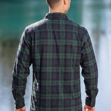 412 Men's Black Watch Tartan Flannel Shirt