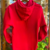 Adults Unisex Red 3 Animals with Banff Hoodie