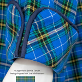 1003 / Woman's Long Flannel Nightshirt /  Nova Scotia Tartan