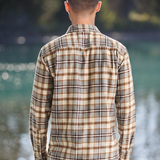 912 Oatmeal Plaid Shirt