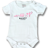 Baby White and Pink 3 Animals with Banff Onesie
