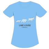 Kids Blue Lake Louise 3 Animal T-Shirt