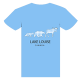 Kids Blue Lake Louise 3 Animal T-Shirt