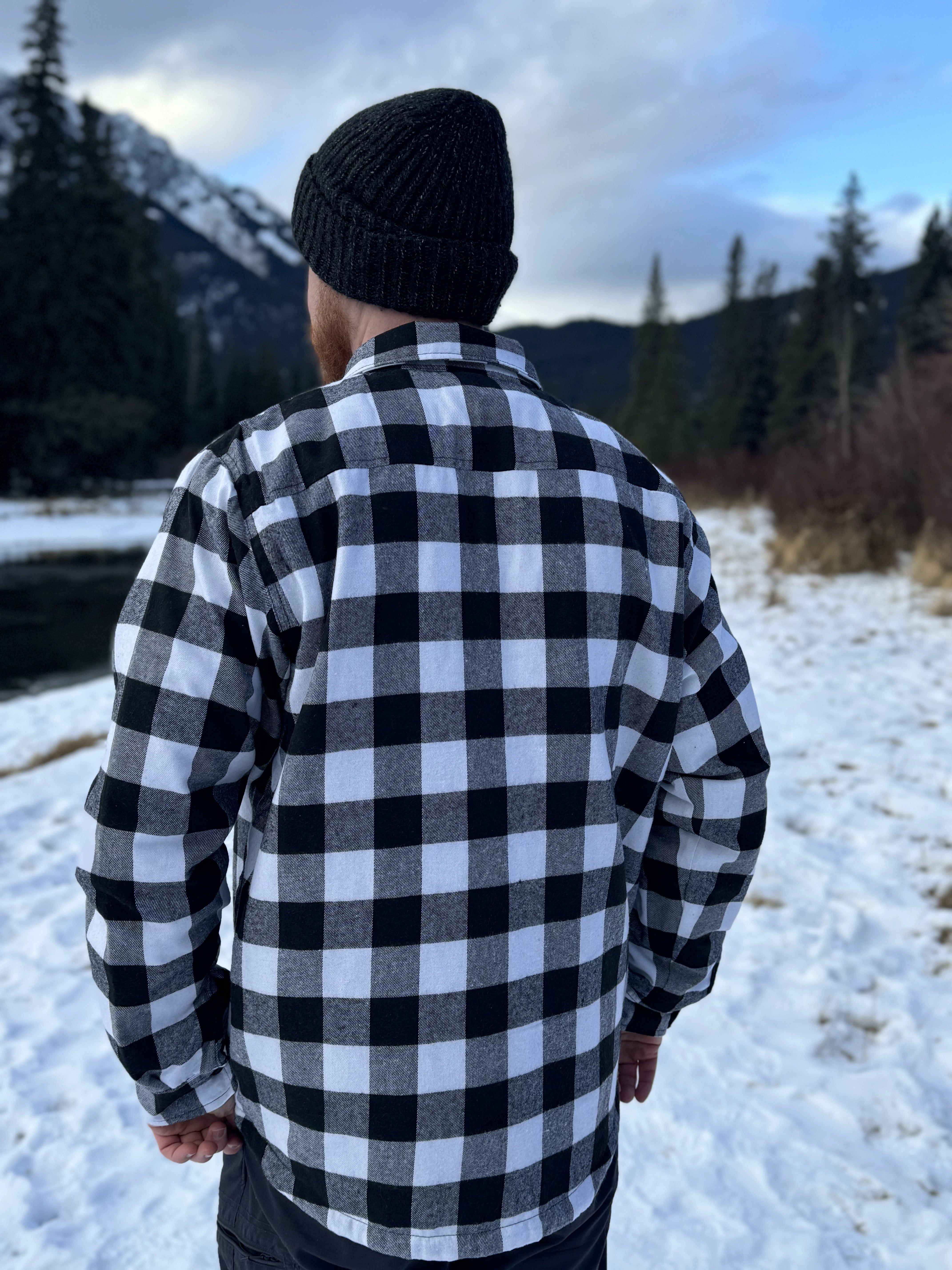 Back view of the canadian classic work jacket.