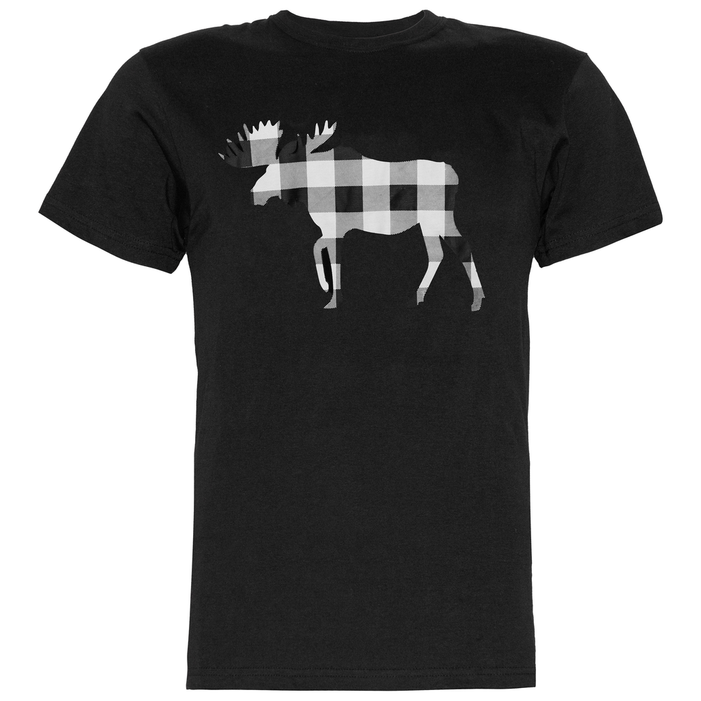 Classic Black Moose T-Shirt
