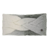 Knit Headband Ombre Grey