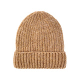 Ribbed Beanie - Sand
