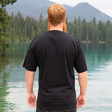 Classic Black Bear T-Shirt with Jasper