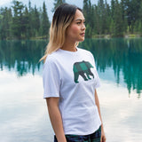 Ladies Green Bear T-Shirt