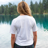 Ladies Green Moose T-Shirt