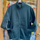Full Zip Relaxed Canadian Jacket In Forest Green