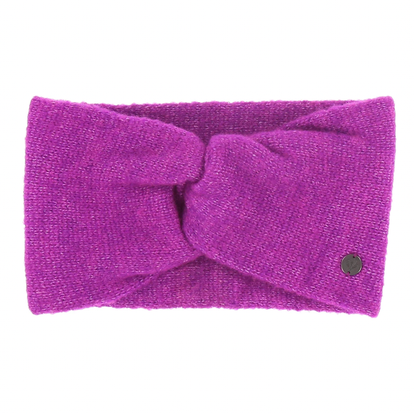 Knit Headband Purple