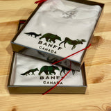 Baby White and Green 3 Animals with Banff Onesie