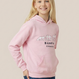 Kids Pink 3 Animals with Banff Hoodie