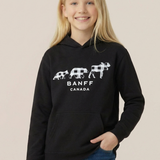 Kids Black 3 Animals with Banff Hoodie