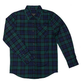 Kids Black Watch Flannel Shirt