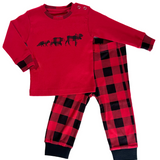 Kids Red 2 Piece Pyjama Set
