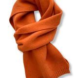 Knit Scarf - Burnt Orange