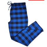 Men's Flannel Lounge Pant / Blue Buffalo Check