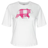 Ladies White with Pink Bear T-Shirt