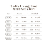 Ladies Flannel Lounge Pants in Light Grey Buffalo Check