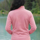 Full Zip Fitted Canadian Jacket In Pink