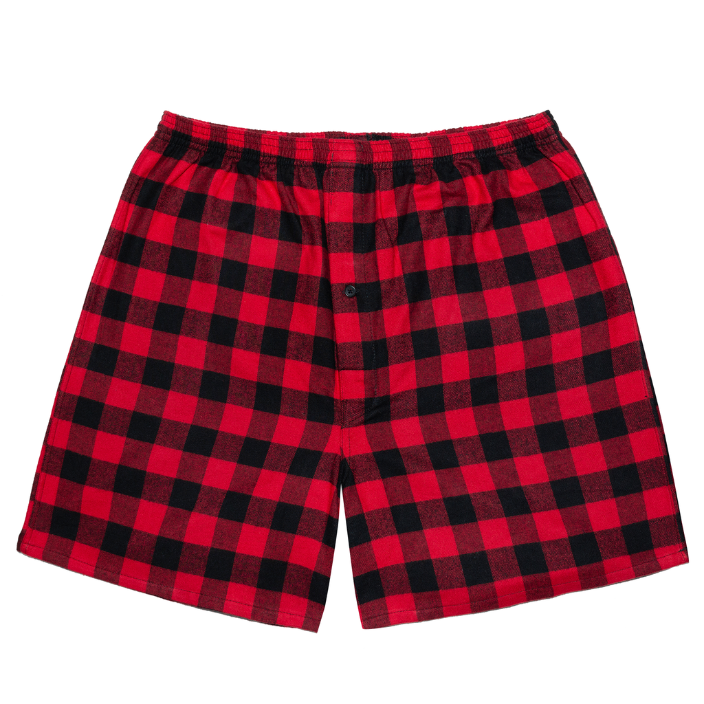 800 / Men's Boxer Shorts in Red & Black