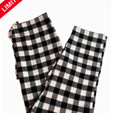 501 / Flannel Lounge Pants in Black & White Buffalo Check