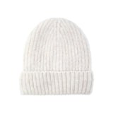 Ribbed Beanie - Cream