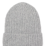 Ribbed Beanie - Grey